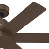 Hunter - 50014 - 44" Ceiling Fan - Kennicott - Matte Bronze