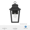 Hunter - 46080 - One Light Outdoor Wall Mount - Spring Cove - Matte Black