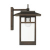 Hunter - 46071 - One Light Outdoor Wall Mount - Yancy House - Matte Bronze