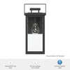 Hunter - 46051 - One Light Outdoor Wall Mount - Timbergrove - Matte Black