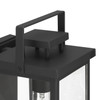 Hunter - 46051 - One Light Outdoor Wall Mount - Timbergrove - Matte Black