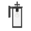 Hunter - 46051 - One Light Outdoor Wall Mount - Timbergrove - Matte Black