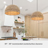 Hunter - 48265 - One Light Pendant - Hillmount - Matte Black