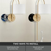 Hunter - 48177 - One Light Wall Sconce - Horizon - Alturas Gold