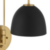 Hunter - 48175 - One Light Wall Sconce - Erling - Luxe Gold