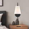 Hunter - 48174 - One Light Wall Sconce - Valley Park - Matte Black