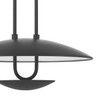 Hunter - 48165 - LED Pendant - Sunset Ridge - Matte Black