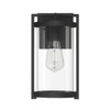 Hunter - 46066 - One Light Outdoor Wall Mount - Astwood - Matte Black