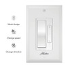Hunter - 99753 - Wall Controller - Matte White