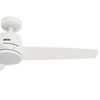 Hunter - 53547 - 52" Ceiling Fan - Malden - Matte White