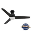 Hunter - 53546 - 52" Ceiling Fan - Malden - Matte Black