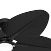 Hunter - 53013 - 52" Ceiling Fan - Tropic View - Matte Black