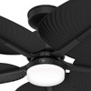 Hunter - 53013 - 52" Ceiling Fan - Tropic View - Matte Black