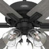 Hunter - 52903 - 52" Ceiling Fan - Fonthill - Matte Black