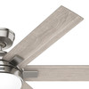 Hunter - 52785 - 52" Ceiling Fan - Georgetown - Brushed Nickel