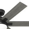 Hunter - 52783 - 52" Ceiling Fan - Georgetown - Matte Black