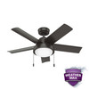 Hunter - 51441 - 44" Ceiling Fan - Seawall - Noble Bronze