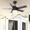 Hunter - 51441 - 44" Ceiling Fan - Seawall - Noble Bronze