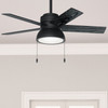 Hunter - 51139 - 44" Ceiling Fan - Lilliput - Matte Black