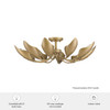Hunter - 48221 - Ten Light Flush Mount - Juneway - Luxe Gold