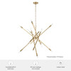 Hunter - 48180 - Eight Light Chandelier - Vicontessa - Alturas Gold