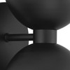 Hunter - 48130 - Two Light Wall Sconce - Erling - Matte Black