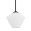 Hunter - 48100 - One Light Pendant - Celestial Valley - Matte Black