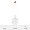 Hunter - 48062 - One Light Pendant - Maple Park - Alturas Gold