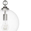 Hunter - 48060 - One Light Pendant - High Oaks - Brushed Nickel