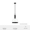 Hunter - 48042 - One Light Pendant - Van Nuys - Matte Black