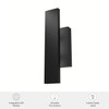 Hunter - 13132 - LED Wall Sconce - Canoga - Matte Black