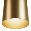 Hunter - 13125 - LED Flush Mount - Canoga - Luxe Gold