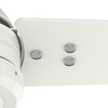 Hunter - 52980 - 60" Ceiling Fan - Cassius - Fresh White