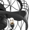 Hunter - 52969 - 20" Ceiling Fan - Rotonda - Matte Black