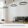 Hunter - 48051 - One Light Pendant - Van Nuys - Matte Black