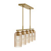 Hunter - 13233 - Five Light Chandelier - Beverly Glen - Luxe Gold
