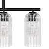Hunter - 13232 - Five Light Chandelier - Beverly Glen - Matte Black