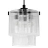 Hunter - 13149 - Three Light Pendant - Ontario - Matte Black