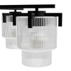 Hunter - 13137 - Five Light Chandelier - Ontario - Matte Black