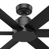 Hunter - 59613 - 44" Ceiling Fan - Kennicott - Matte Black