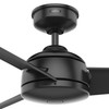 Hunter - 59609 - 52" Ceiling Fan - Trimaran - Matte Black