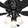 Hunter - 59545 - 54" Ceiling Fan - Promenade - Gloss Black
