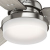 Hunter - 59459 - 60" Ceiling Fan - Sentinel - Brushed Nickel
