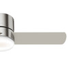 Hunter - 59454 - 44" Ceiling Fan - Minimus - Brushed Nickel