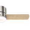 Hunter - 59454 - 44" Ceiling Fan - Minimus - Brushed Nickel