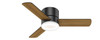 Hunter - 59453 - 44" Ceiling Fan - Minimus - Matte Black