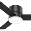 Hunter - 59453 - 44" Ceiling Fan - Minimus - Matte Black