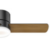 Hunter - 59453 - 44" Ceiling Fan - Minimus - Matte Black
