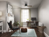 Hunter - 59453 - 44" Ceiling Fan - Minimus - Matte Black