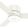 Hunter - 59452 - 44" Ceiling Fan - Minimus - Fresh White